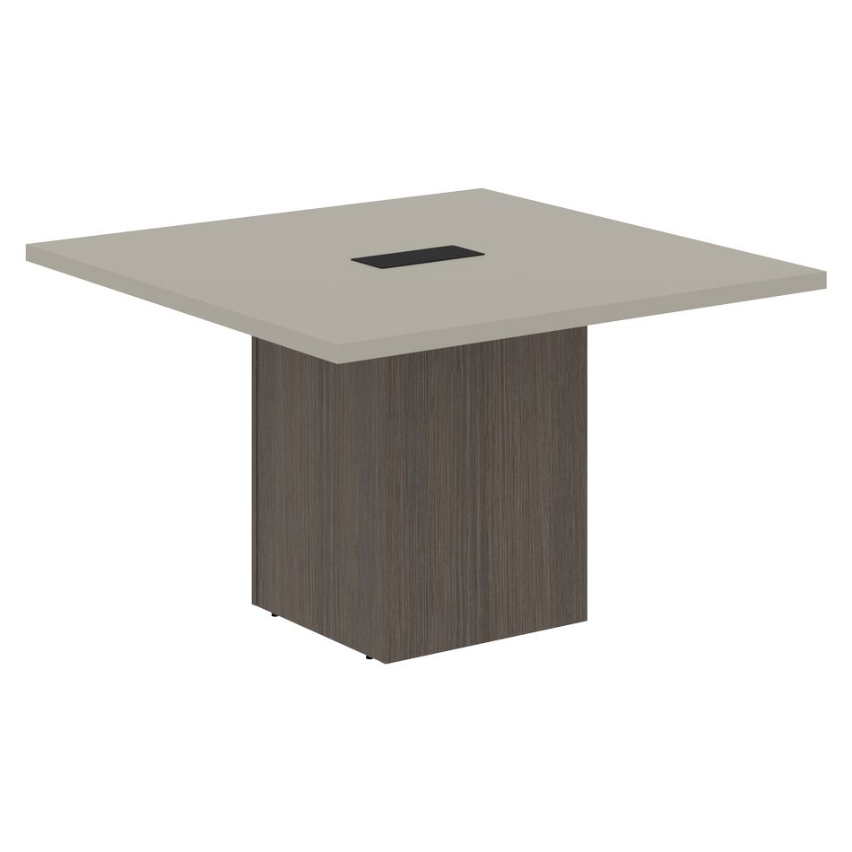 Стол для заседаний центральный VELION VCCT 1212 Аметист Дуб Сильвер