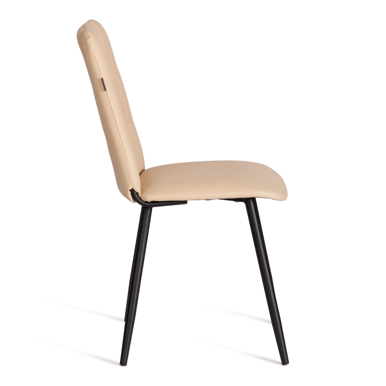 Стул обеденный Asti TREND, экокожа, бежевая, 47х54х86 см