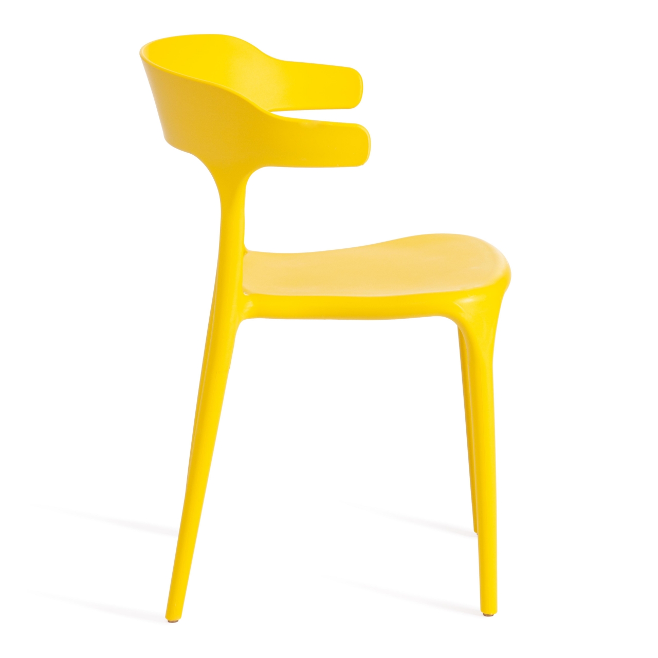 Стул TON (mod. PC36) пластик, 49,5 х 50 х 75,5 см , Yellow (Желтый)