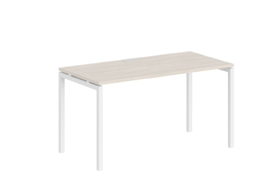 Стол рабочий Sigma SG.206.OL.63.WH Дуб светлый Белый