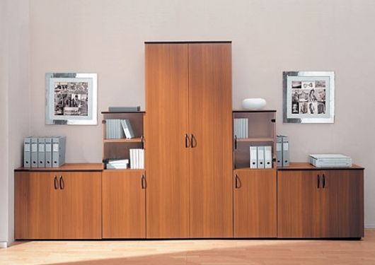 Комплект шкафов для офиса Дин-Р 04 Австрийский орех