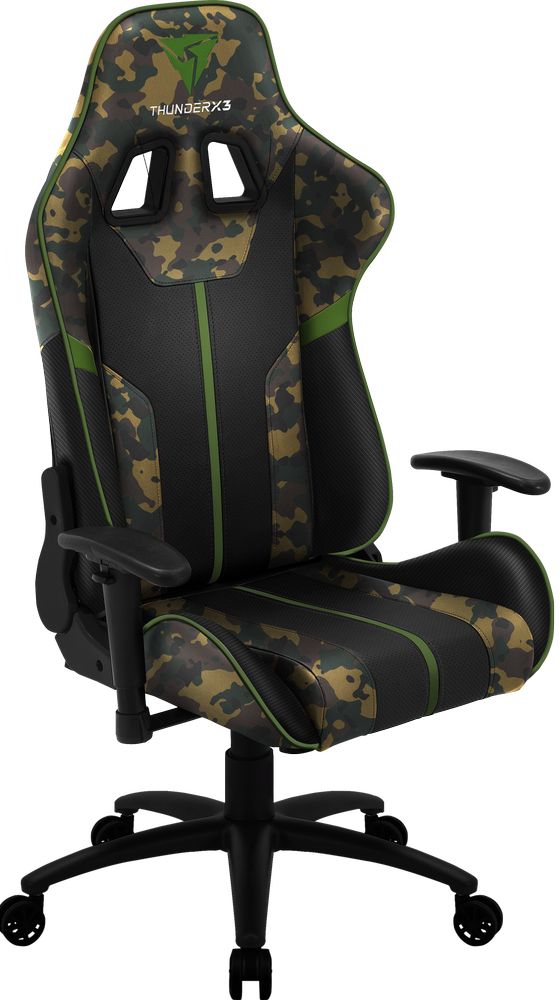 Геймерское кресло ThunderX3 BC3-CGN AIR Camo Green