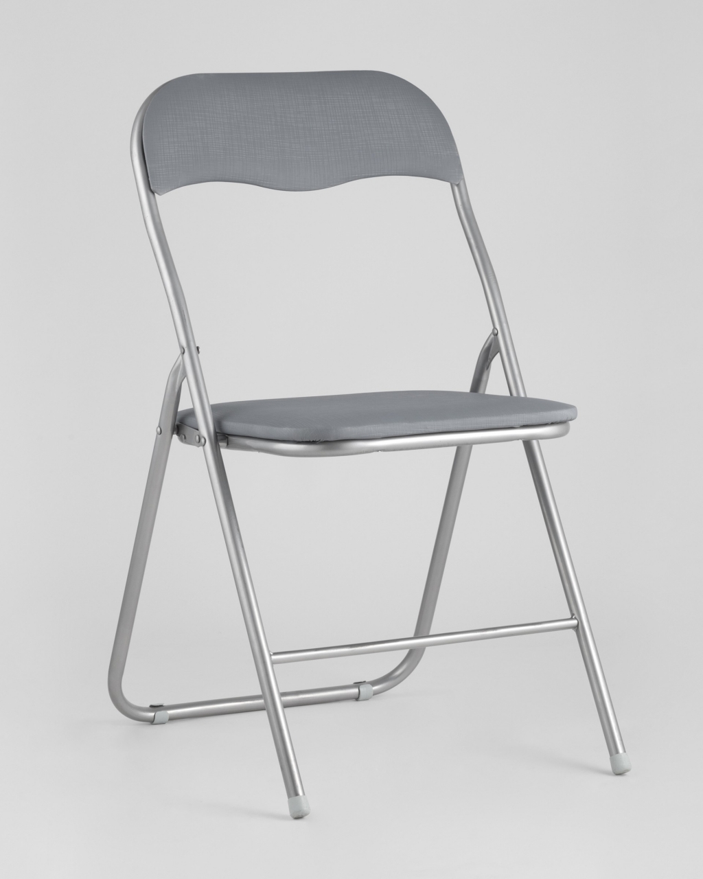 Стул складной Джек экокожа Серый