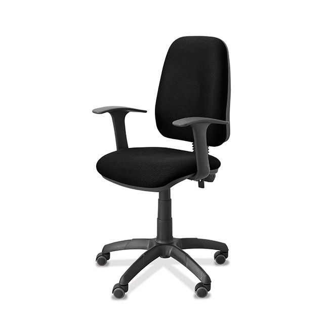 Кресло офисное Эльза Т (экокожа) Бордовое