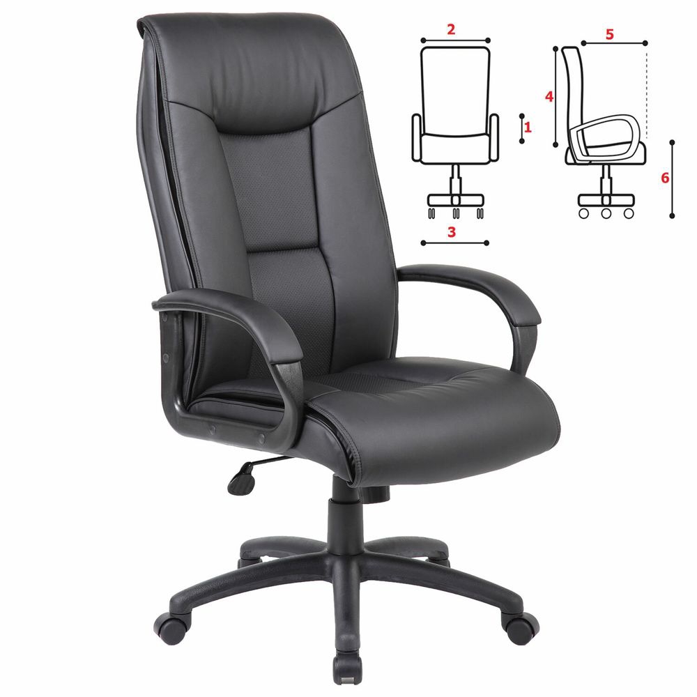 Кресло офисное BRABIX PREMIUM Work EX-513 Черный