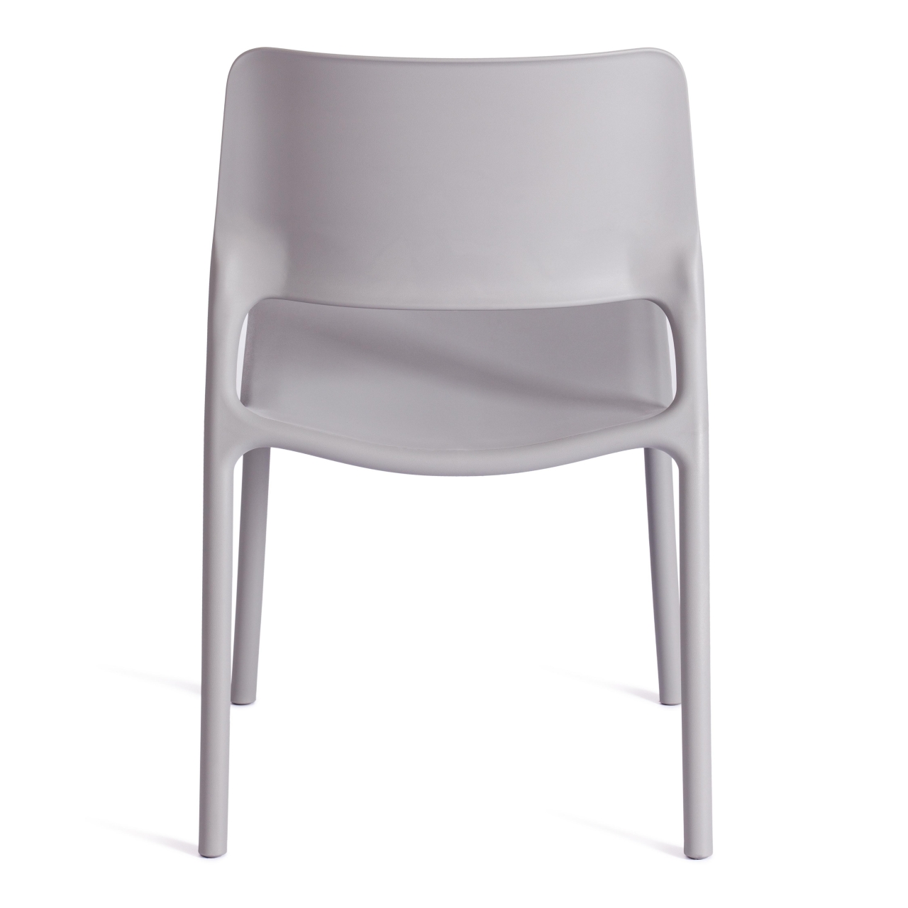 Стул FURDI (mod. 53) пластик, 48 х 55.5 х 77.5 см, Grey (Cерый)