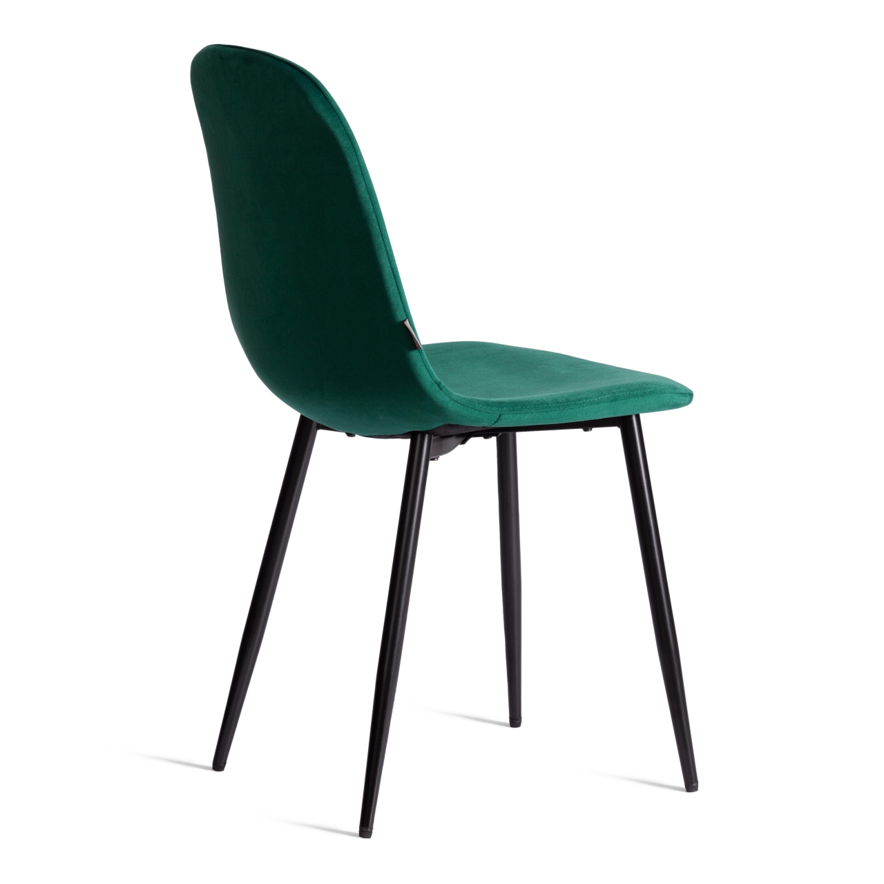 Стул BREEZE (mod. JSC-58) Велюр/металл , 44 х 53 х 86 см, Green (зеленый) HLR56 / черный