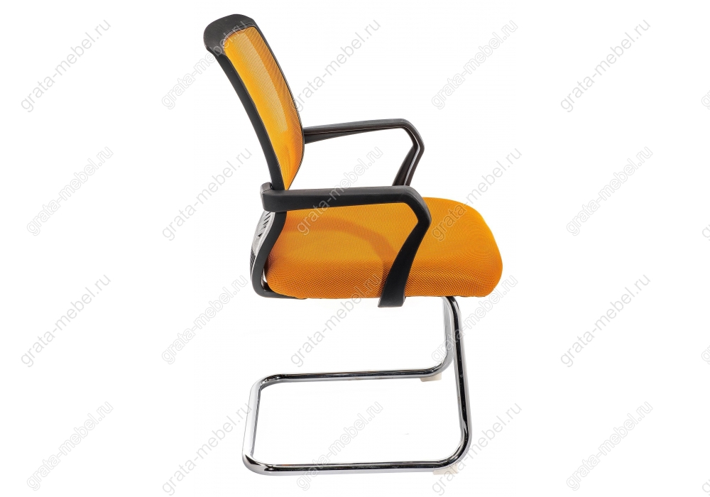 Стул Point оранжевый / черный