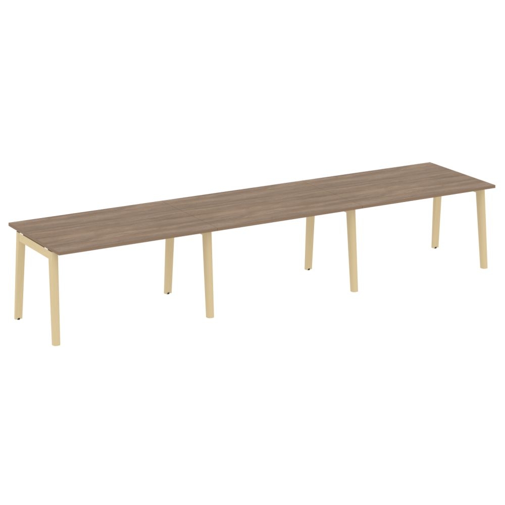 Стол переговорный (3 столешницы) ONIX WOOD OW.PRG-3.3 Дуб Аризона/Светлый