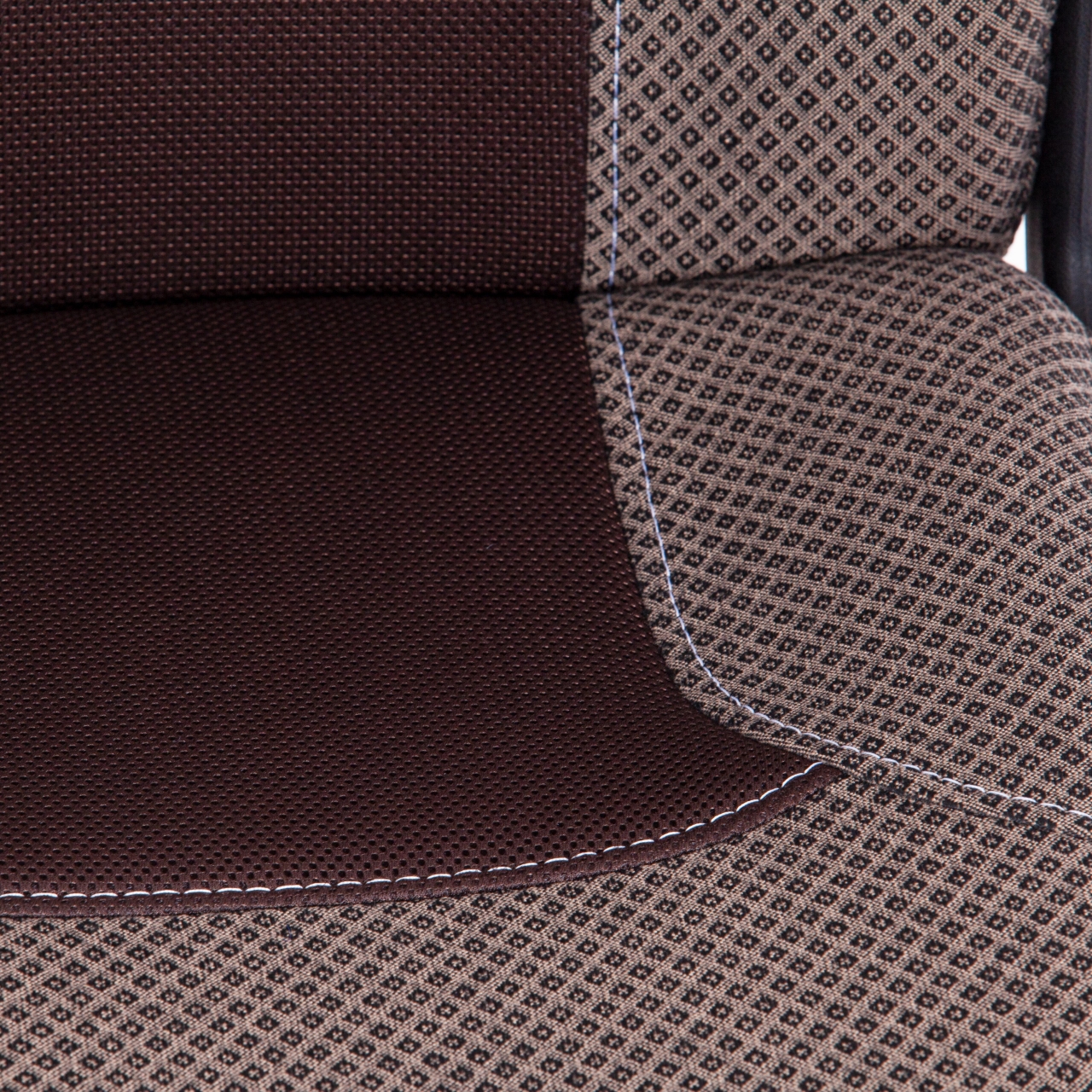 Кресло PARMA ткань, темный бежевый/коричневый, 12 (т)/TW-24