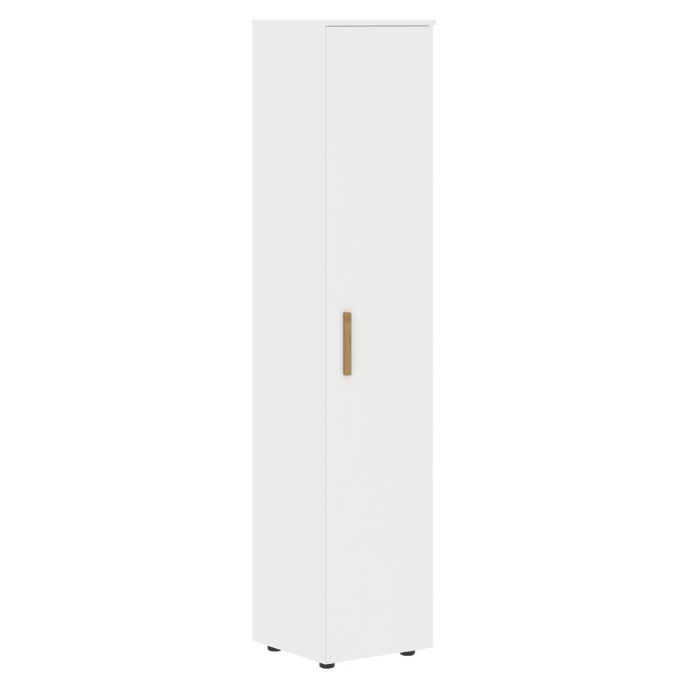 Шкаф-колонка с глухой дверью правый Forta FHC 40.1 R Белый премиум