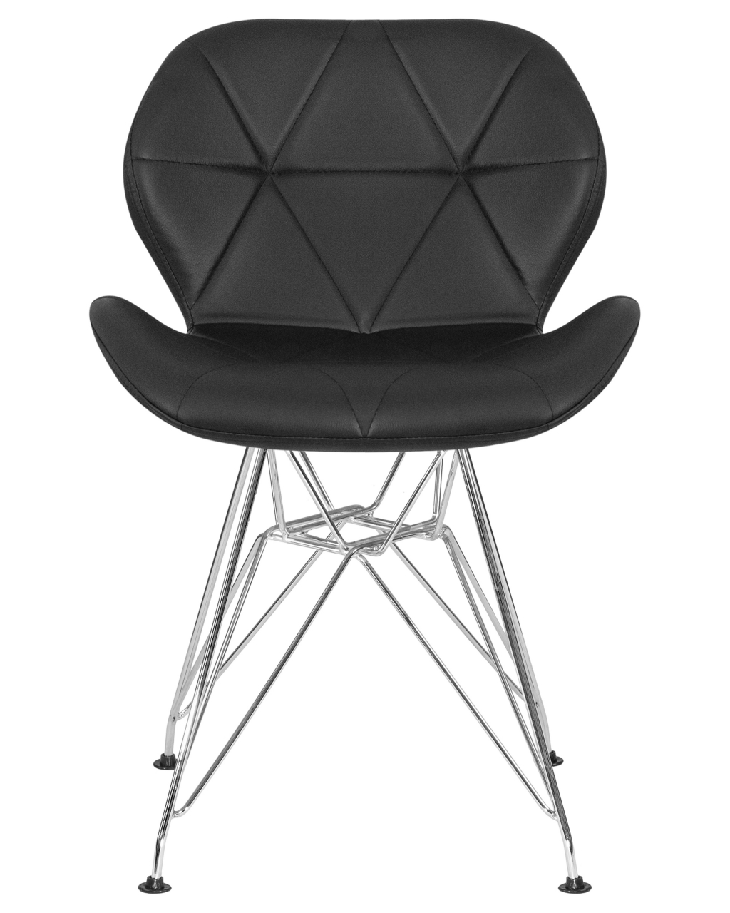 Стул обеденный DOBRIN BUTTERFLY CHROME Черный