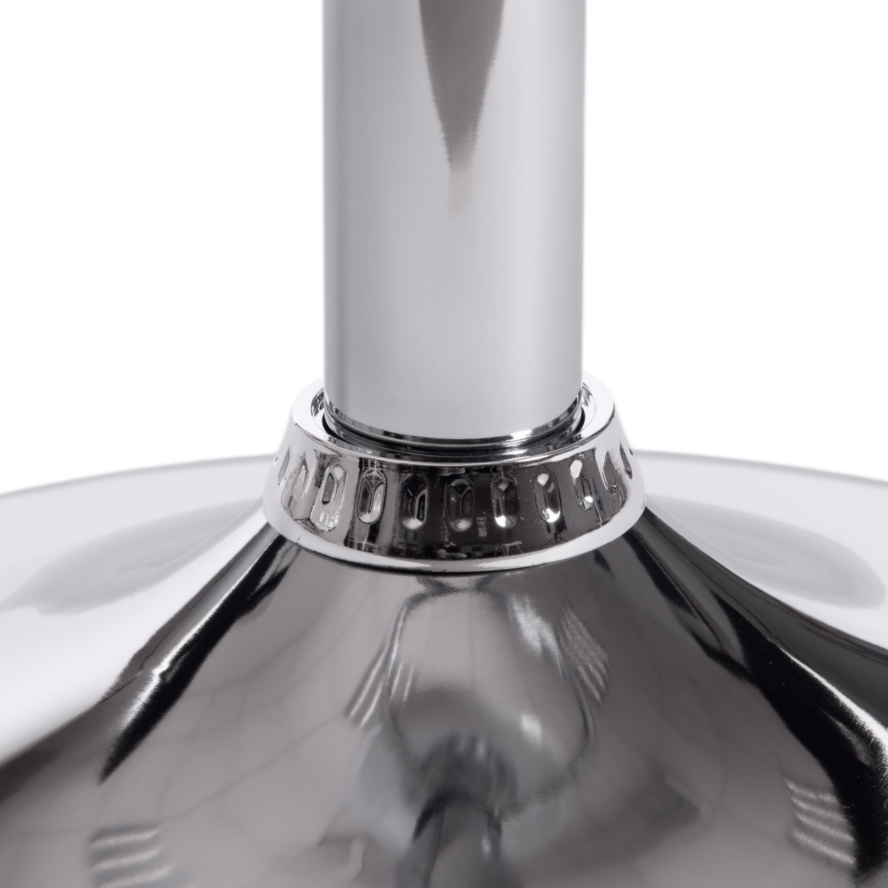 Стул барный BIAGGIO (mod. KY717) металл/экокожа, 44*50*83-103 см, черный/хром