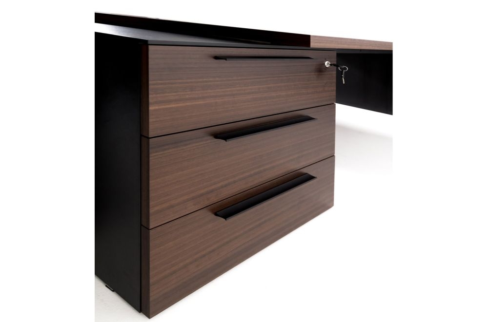 Кабинет руководителя RENZ комплект №1 Эвкалипт/черный