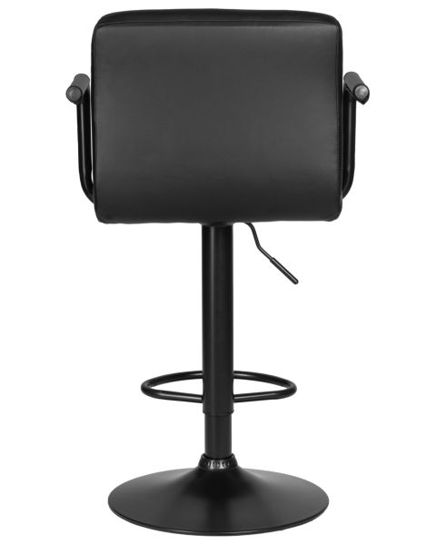 Стул барный DOBRIN KRUGER ARM BLACK (черный) 2 шт