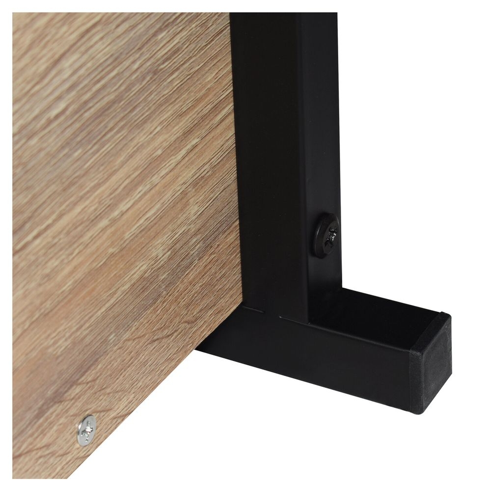 Стеллаж на металлокаркасе BRABIX LOFT SH-002 Дуб натуральный