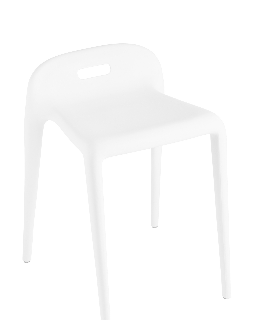 Табурет Sletten пластик Белый