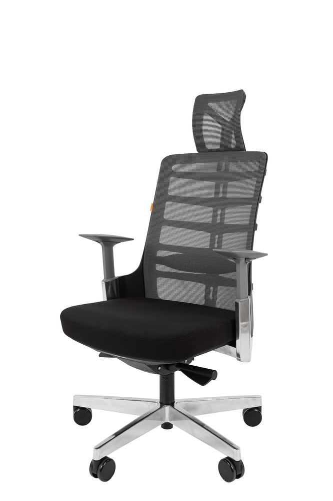 Кресло руководителя SPINELLY Черный-серый