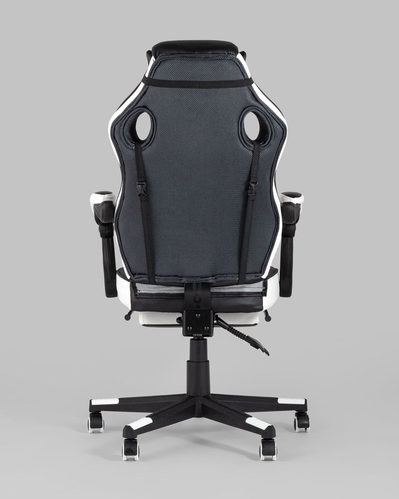 Геймерское кресло TopChairs Virage Черный-белый