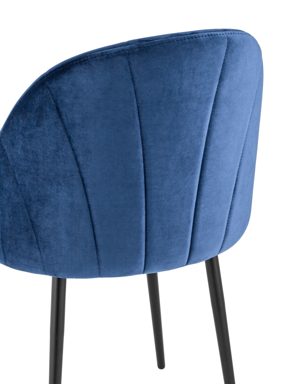 Стул Логан NEW велюр Синий