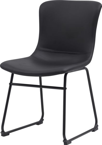 Кресло для посетителей Everprof Expo CF Экокожа Черный