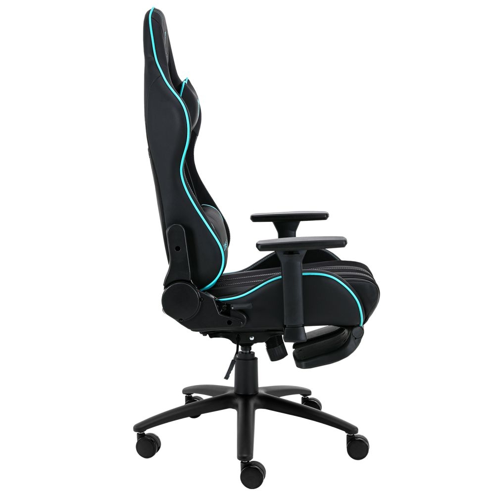 Кресло геймерское ZONE 51 Gravity Plus Black-Cyan