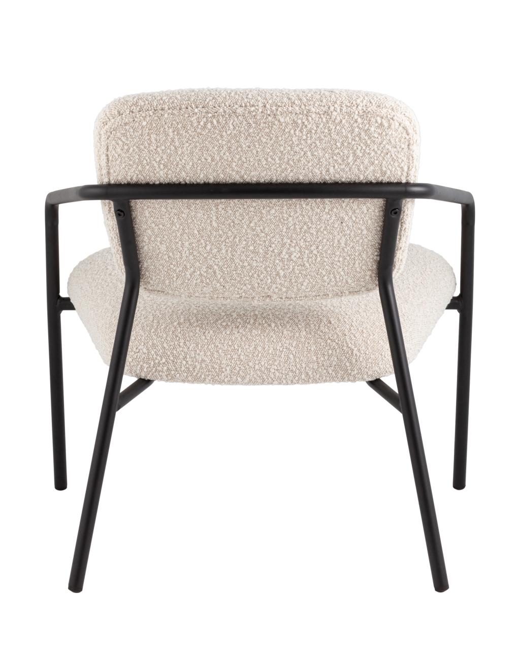 Кресло лаунж Rooney букле белый