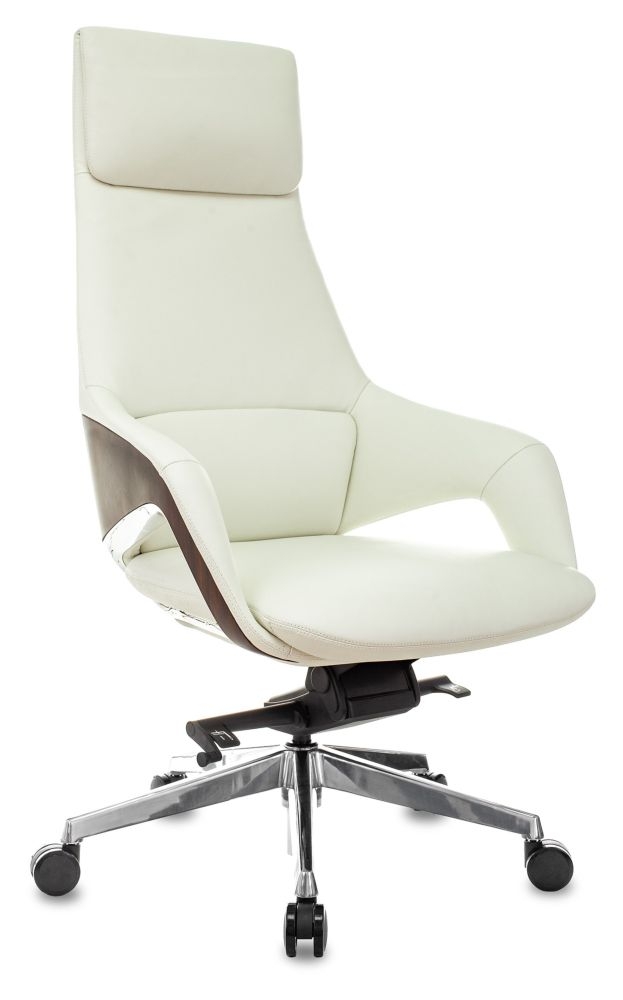 Кресло руководителя Бюрократ _DAO-2 Белый