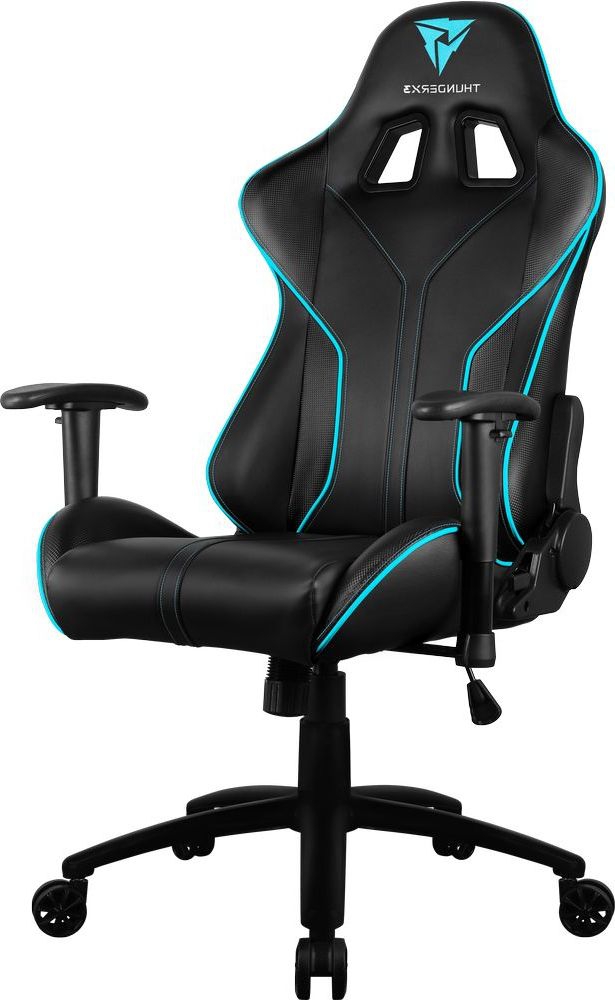 Геймерское кресло ThunderX3 RC3-BC AIR HEX Black Cyan