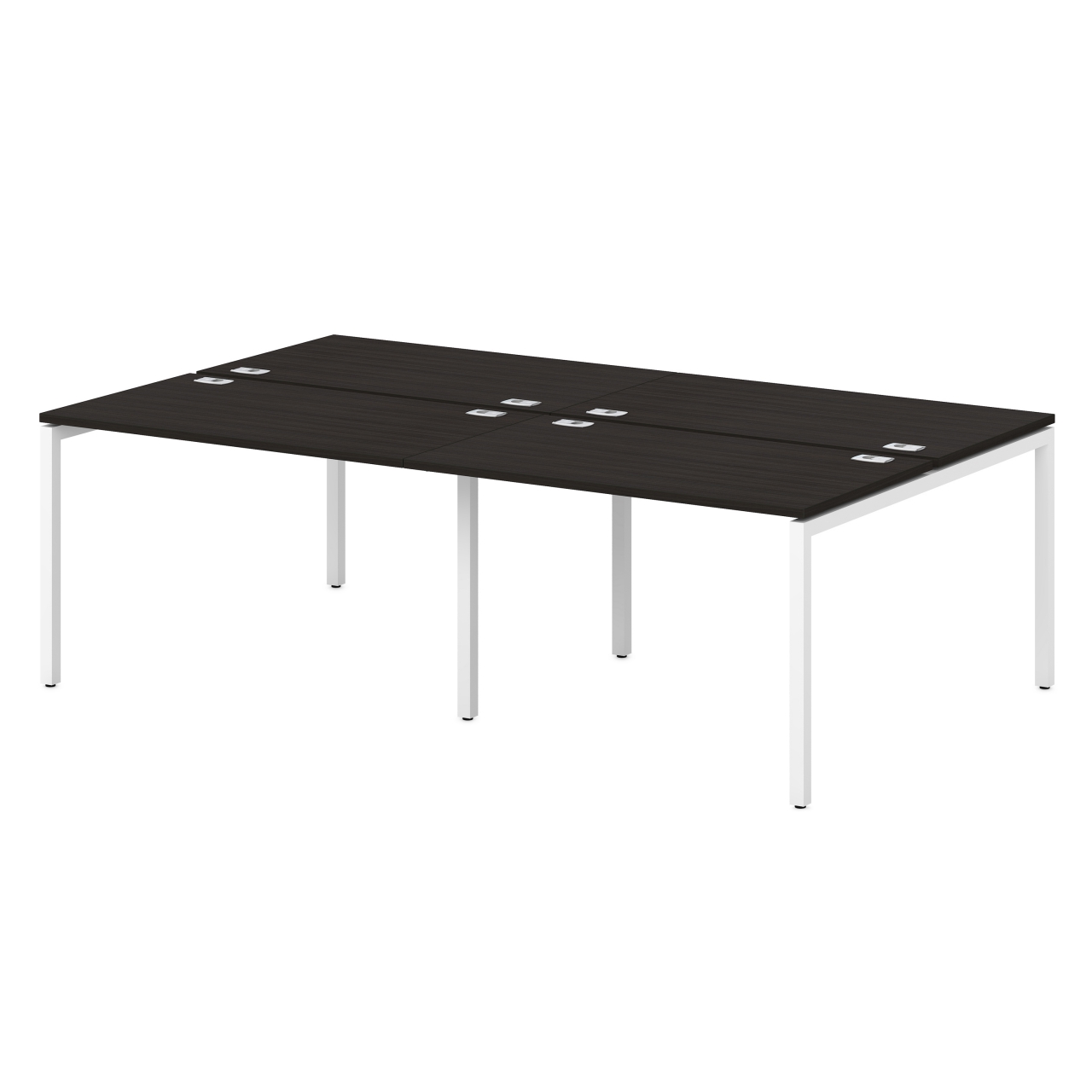 Бенч-система на 4 рабочих места Sentida S-147 Дуб Честерфилд