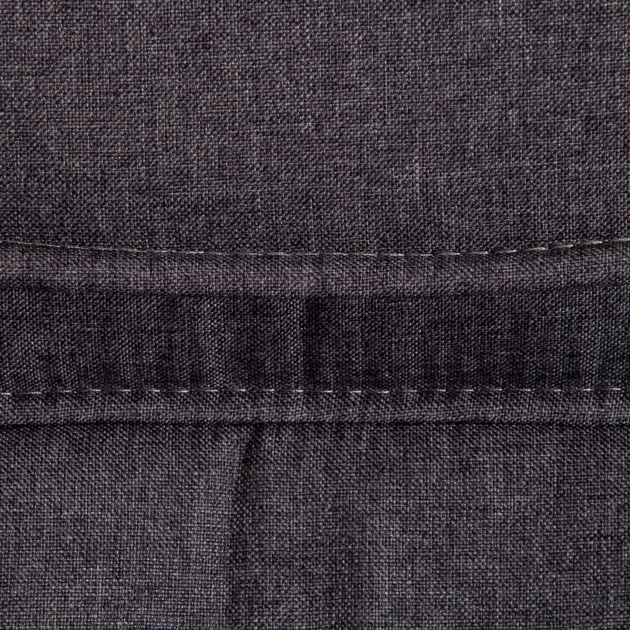 Кресло BERGAMO хром (22) ткань, темно-серый, F68