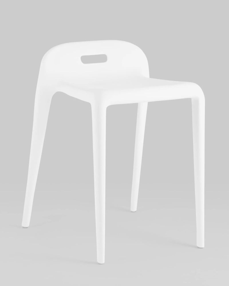 Табурет Sletten пластик Белый