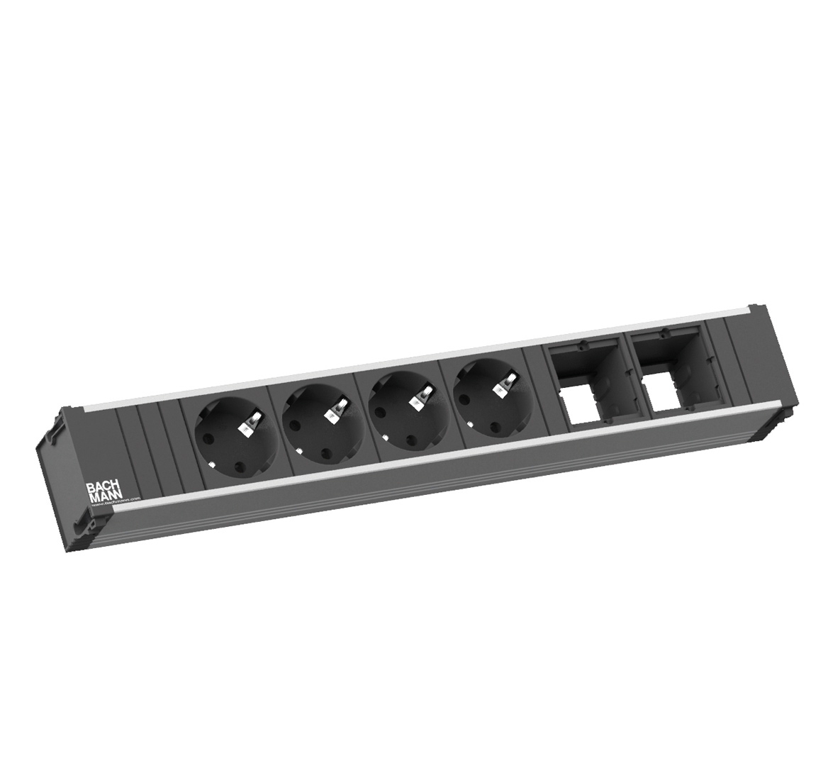 Розеточный блок BACHMANN CONI LARGE 912.007 Черный