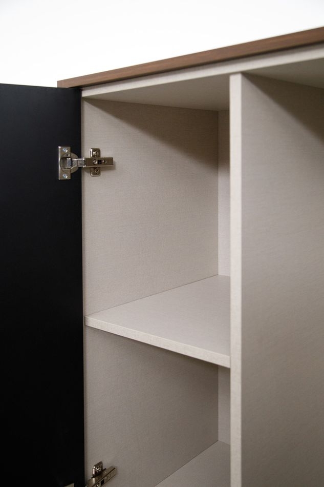 Гардероб MURANO 108 602 KR/BL Кальяри/Черный