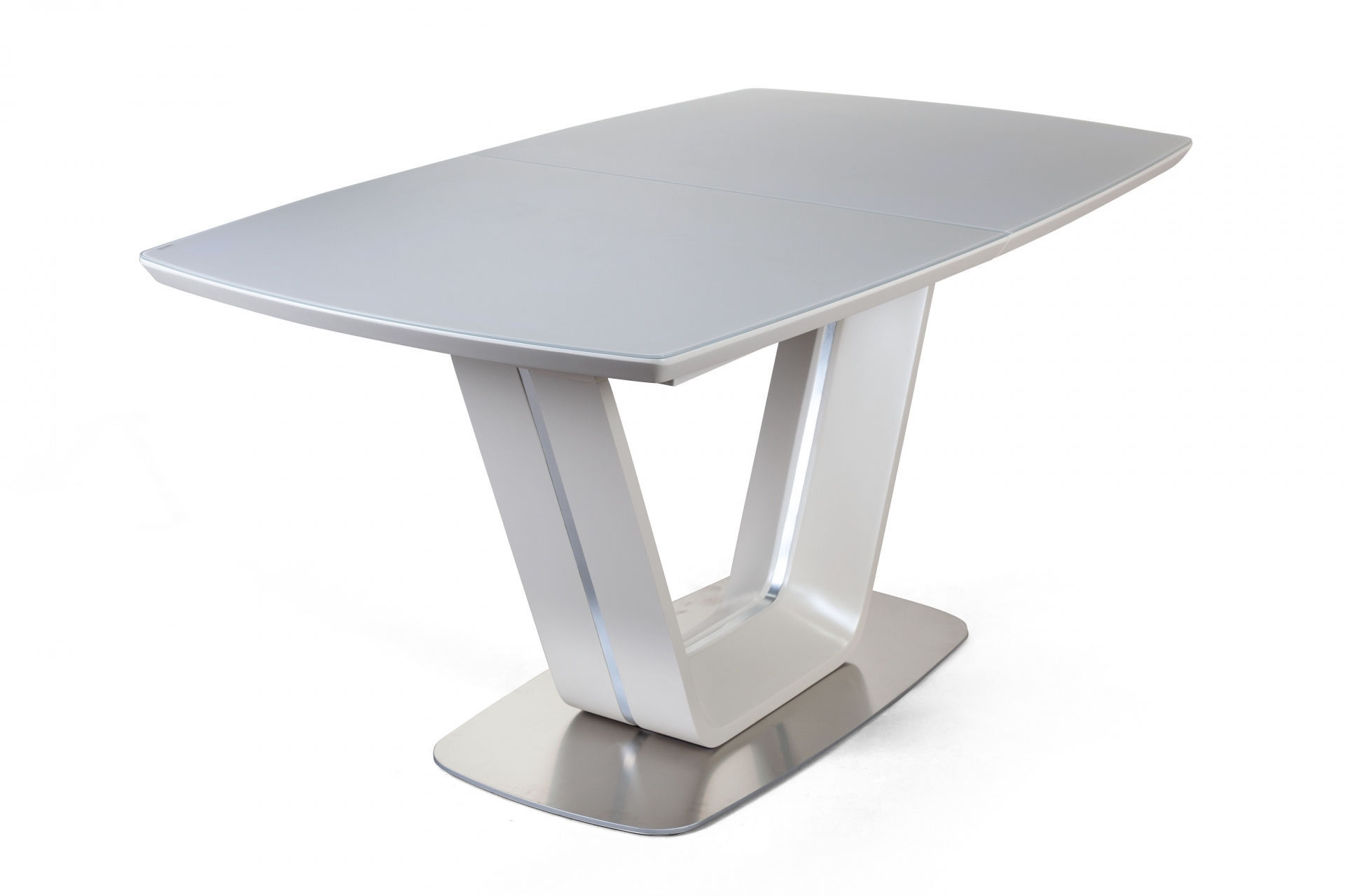 Стол раскладной Monroe (150+50 см) Серый кварц