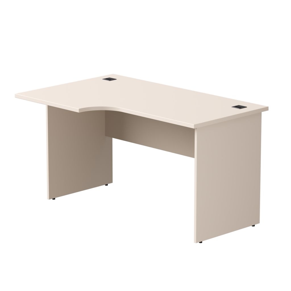 Стол эргономичный с опорами ЛДСП Everprof EVO 254S013 (левый) Кашемир