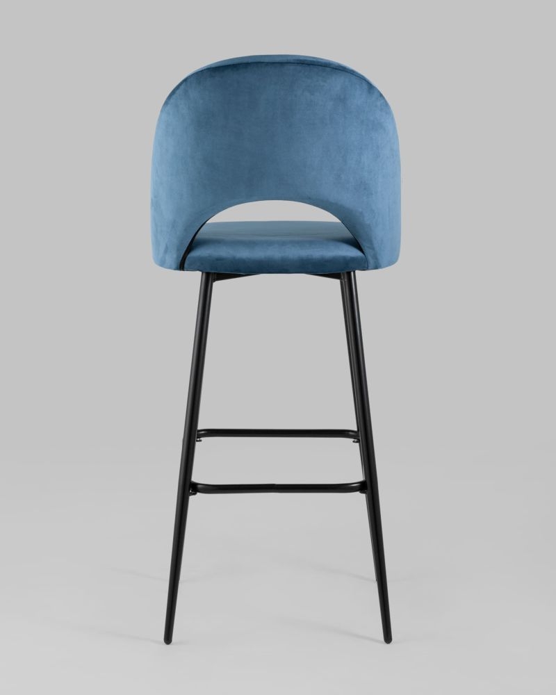 Стул барный Меган Пыльно-синий