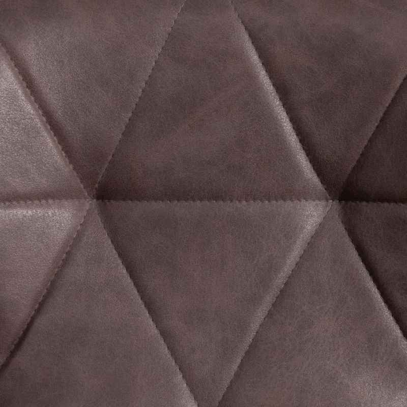 Стул STUTTGART (mod. 74) / 1 шт. в упаковке экокожа/дерево береза/металл, 50 х 47 х 73 см, античный серый RH02-26/натуральный