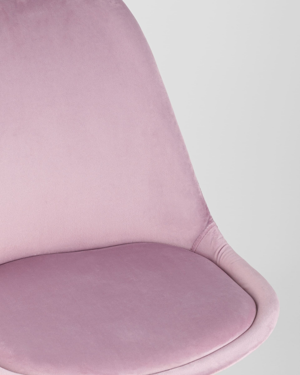 Стул обеденный FRANKFURT велюр Розовый
