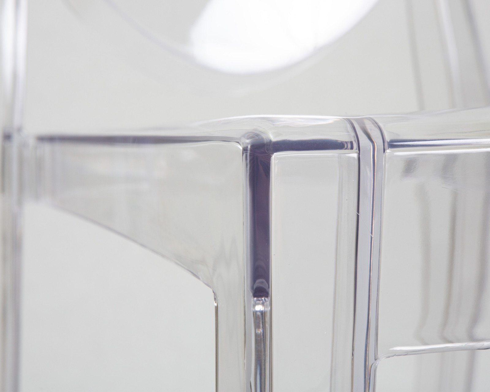 Стул обеденный DOBRIN VICTORIA GHOST Прозрачный