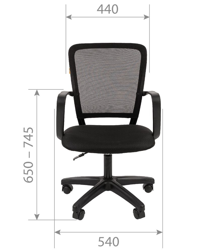 Кресло для оператора Chairman 698LT Красный