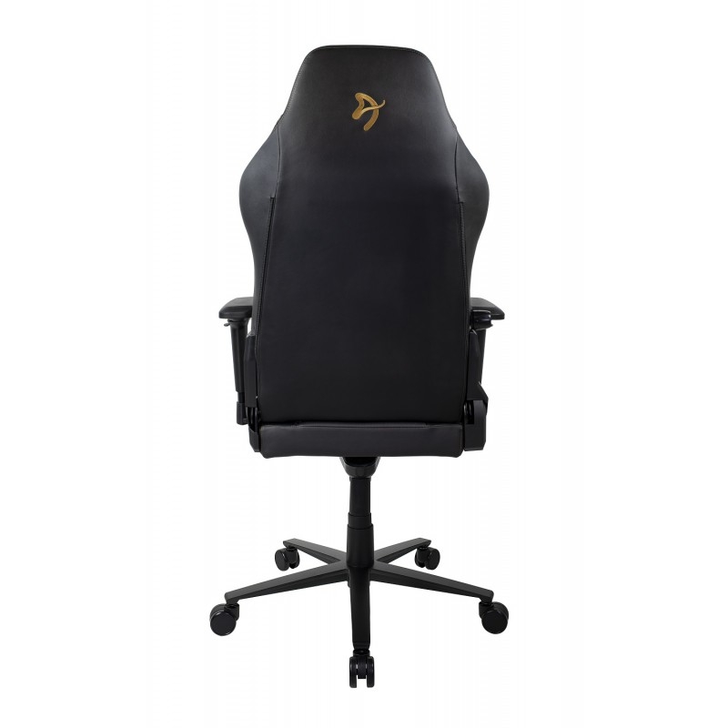 Геймерское кресло Arozzi Primo PU Black Gold logo