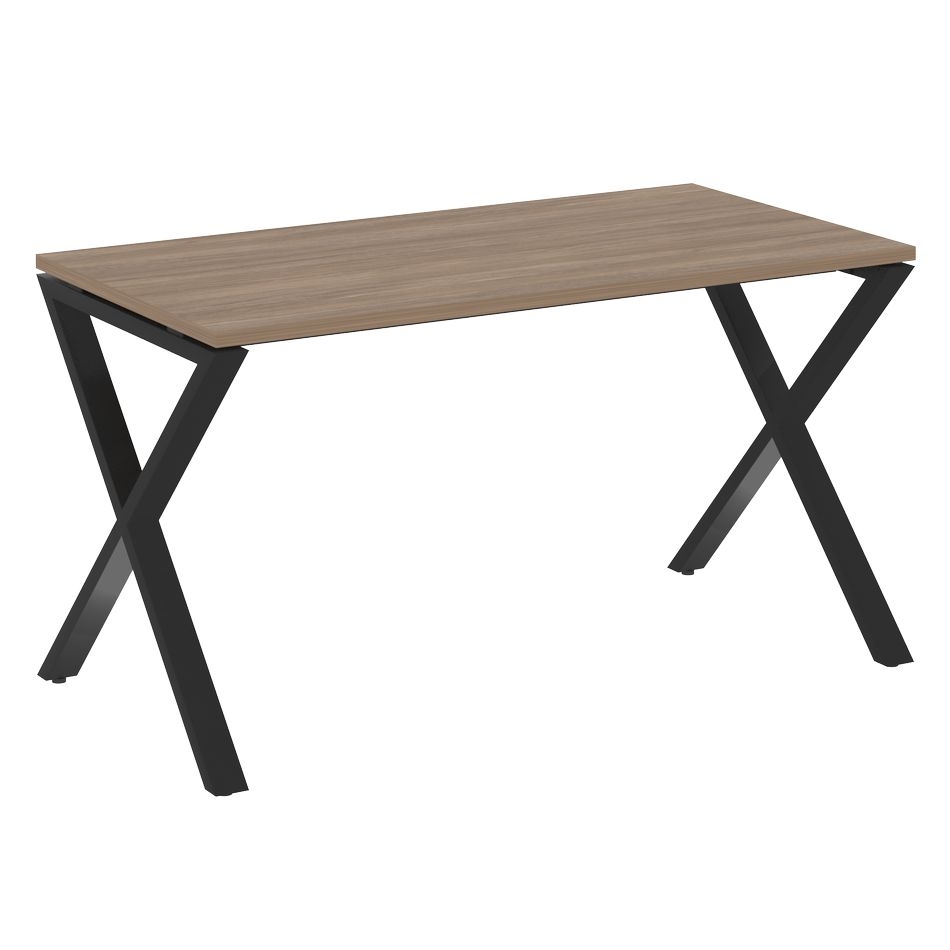 Стол рабочий LOFT VR.L-SRX-3.7 Металл черный Дуб Аризона