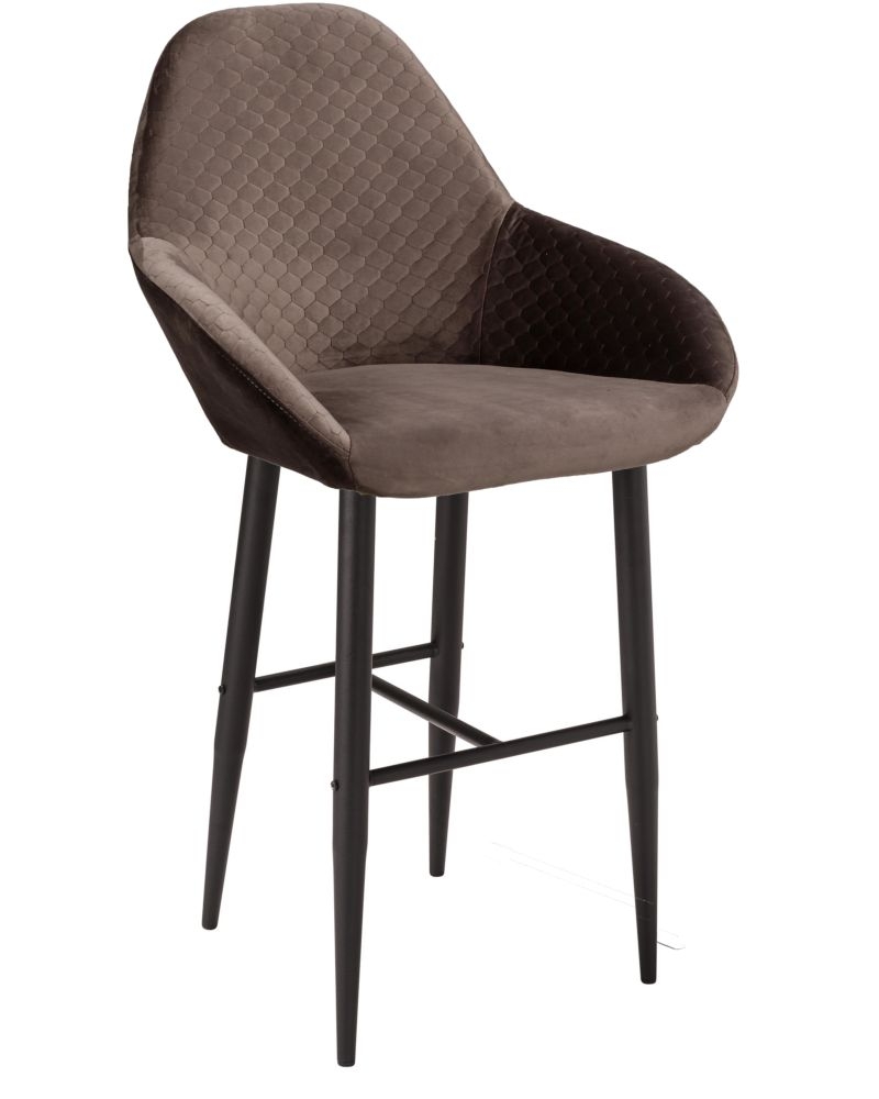 Стул барный Kent (Б) Карб/Черный