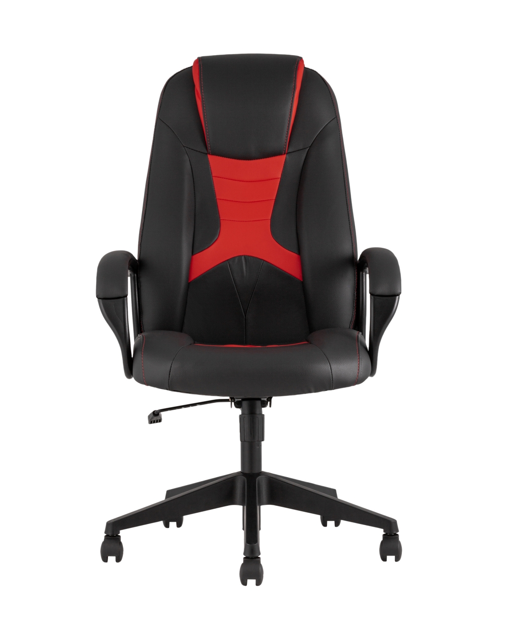 Геймерское кресло ТопЧаирс СТ-CЙБЕР 8 РЕД черный/красный / TopChairs ST-CYBER RED