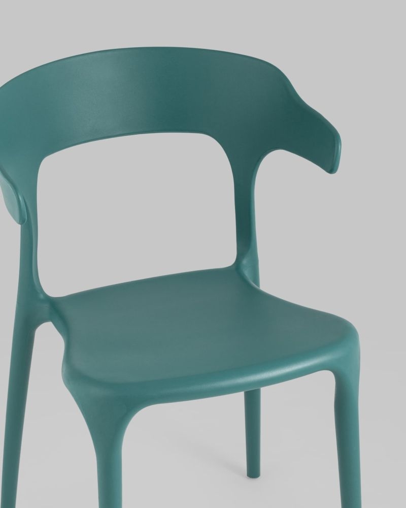 Стул Neo пластик Темно-бирюзовый