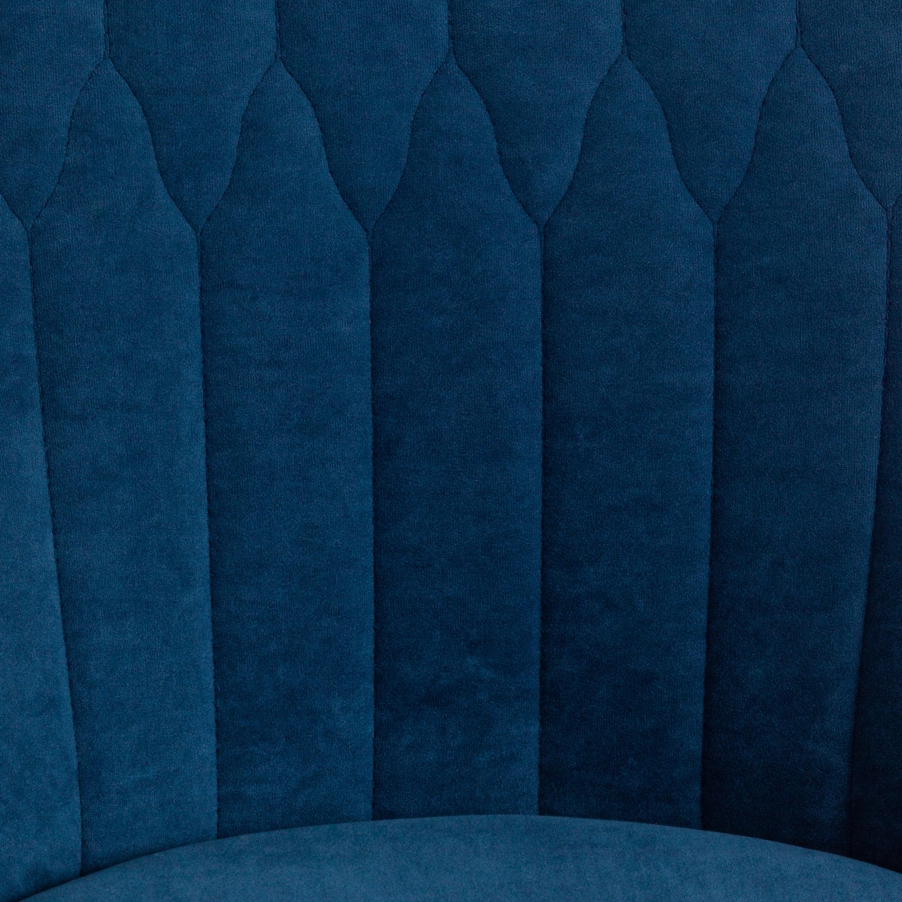 Кресло SWAN флок , синий, 32