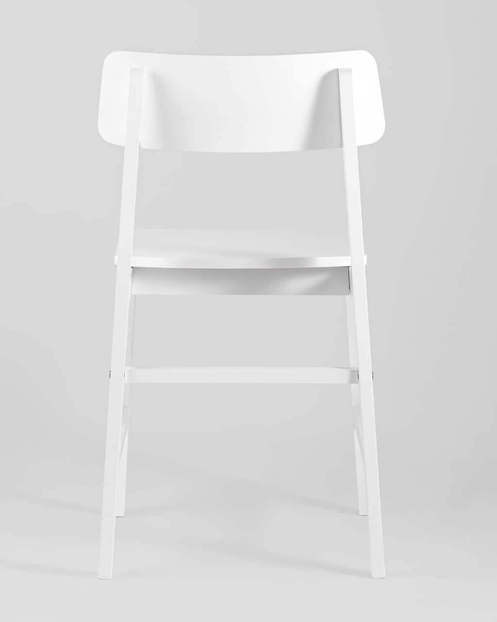 Стул ODEN WOOD x2 из массива гевеи Белый