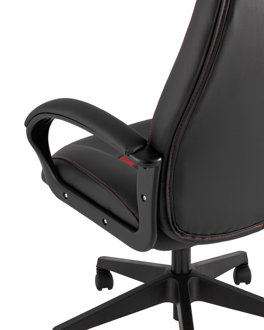 Геймерское кресло ТопЧаирс СТ-CЙБЕР 8 РЕД черный/красный / TopChairs ST-CYBER RED