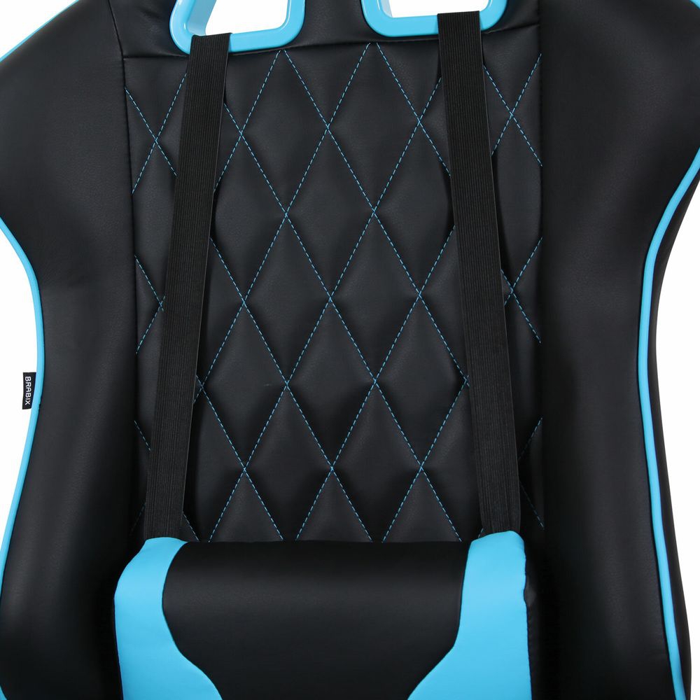 Кресло компьютерное BRABIX BRABIX GT Master GM-110 Черный-голубой